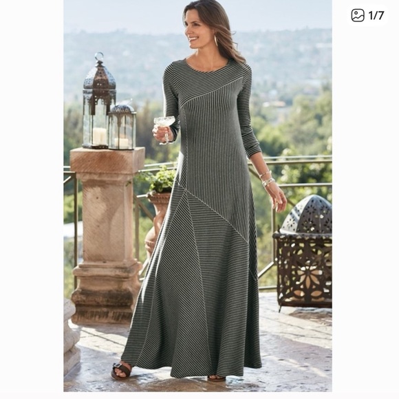 Soft surroundings Ryley maxi dress - Picture 1 of 9